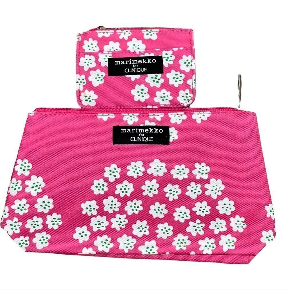 Clinique Medium Size Makeup Bag with Card Case - Picture 3 of 6